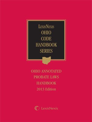 cover image of Anderson's Ohio Probate Law Handbook